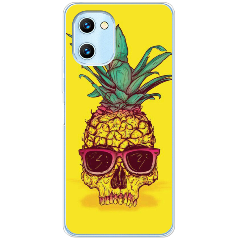 Чехол BoxFace Umidigi C1 Pineapple Skull