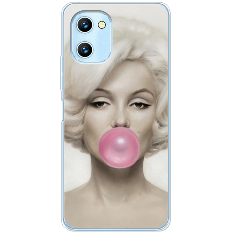 Чехол BoxFace Umidigi C1 Marilyn Monroe Bubble Gum