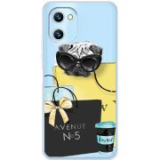 Прозрачный чехол BoxFace Umidigi C1 Fashion Pug