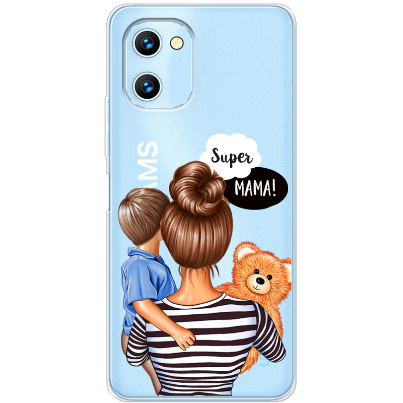 Прозрачный чехол BoxFace Umidigi C1 Super Mama and Son