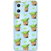 Прозрачный чехол BoxFace Umidigi C1 Pattern Baby Yoda