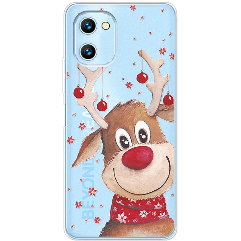 Прозрачный чехол BoxFace Umidigi C1 Winter Deer