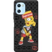 Черный чехол BoxFace Umidigi C1 Yellow Fun