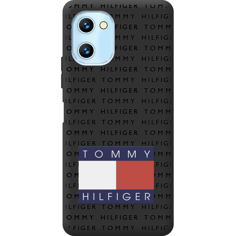 Черный чехол BoxFace Umidigi C1 Tommy Print