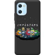 Черный чехол BoxFace Umidigi C1 Among Us Impostors