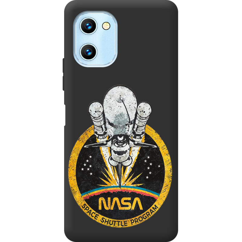 Черный чехол BoxFace Umidigi C1 NASA Spaceship