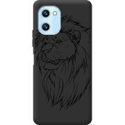 Черный чехол BoxFace Umidigi C1 Lion