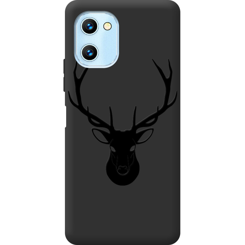 Черный чехол BoxFace Umidigi C1 Deer