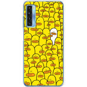 Чехол BoxFace TCL 20L Yellow Ducklings