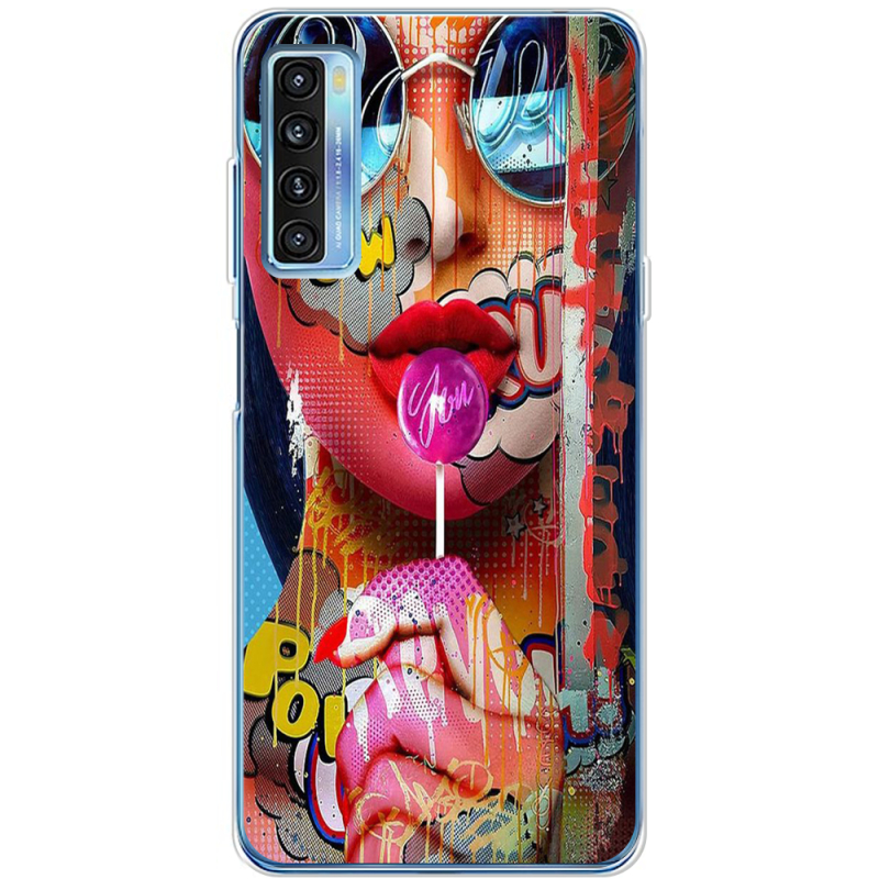 Чехол BoxFace TCL 20L Colorful Girl