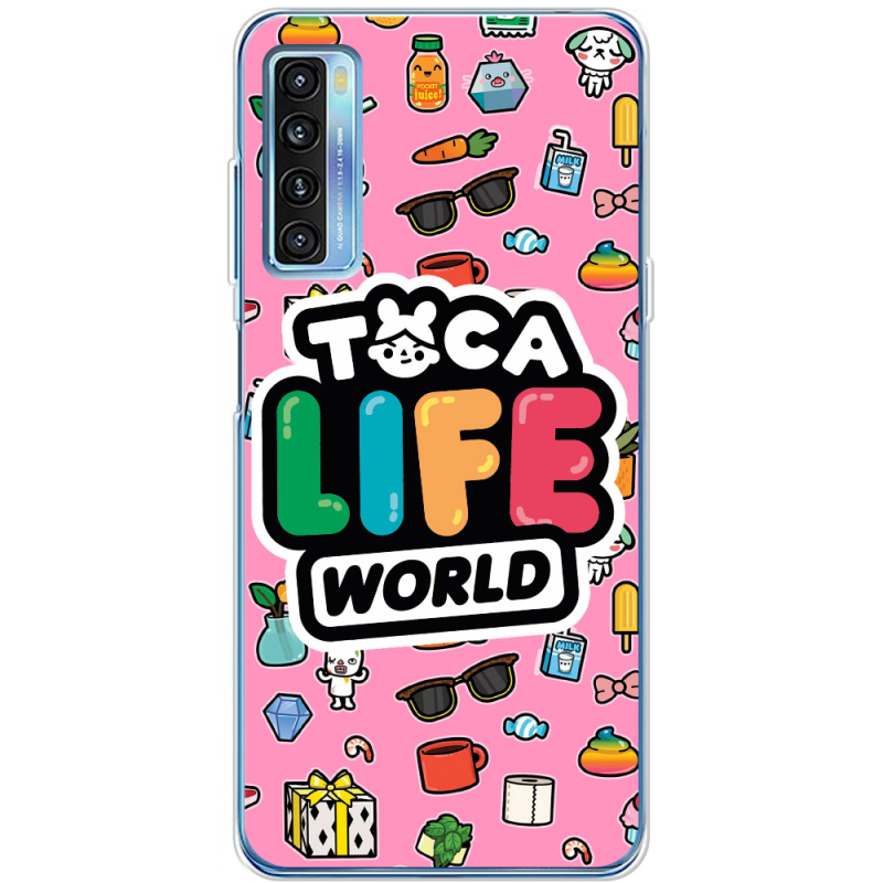 Чехол BoxFace TCL 20L Toca Boca Life World