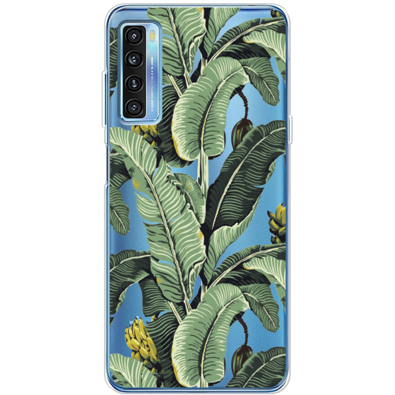 Прозрачный чехол BoxFace TCL 20L Banana Leaves