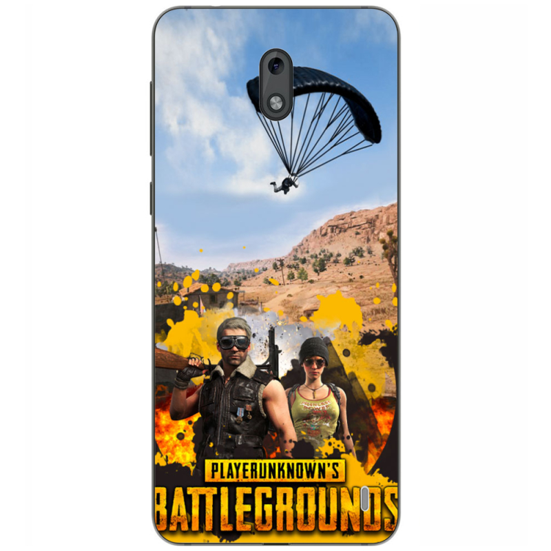 Чехол Uprint Nokia 2 Pubg parachute