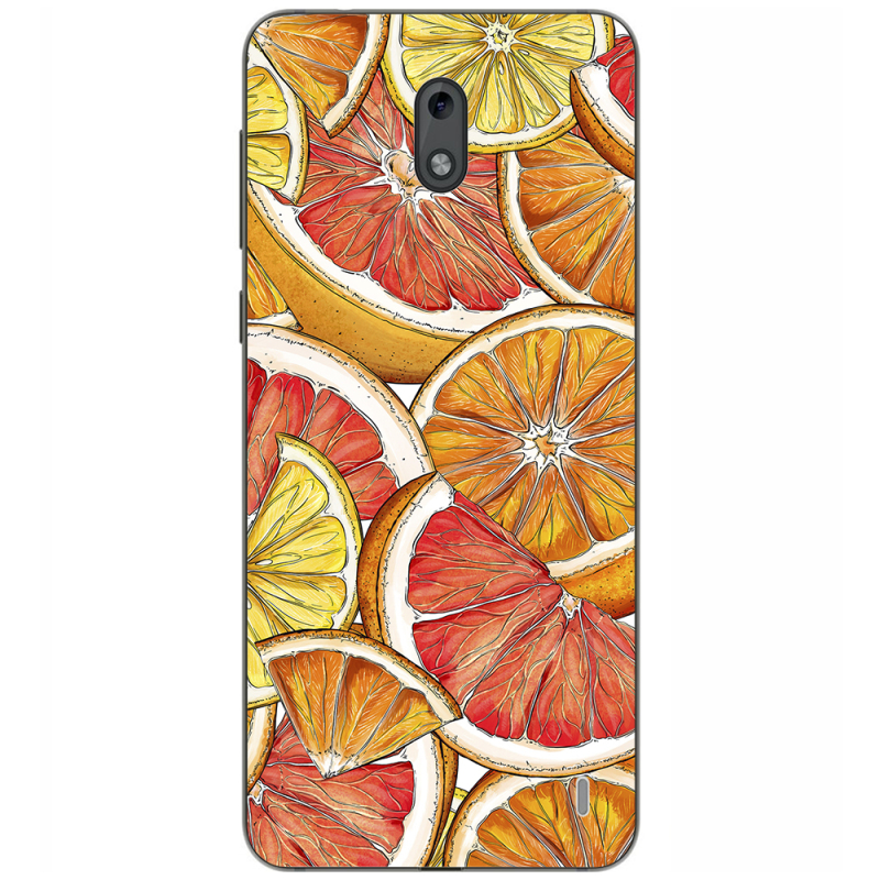 Чехол Uprint Nokia 2 Citrus Pattern