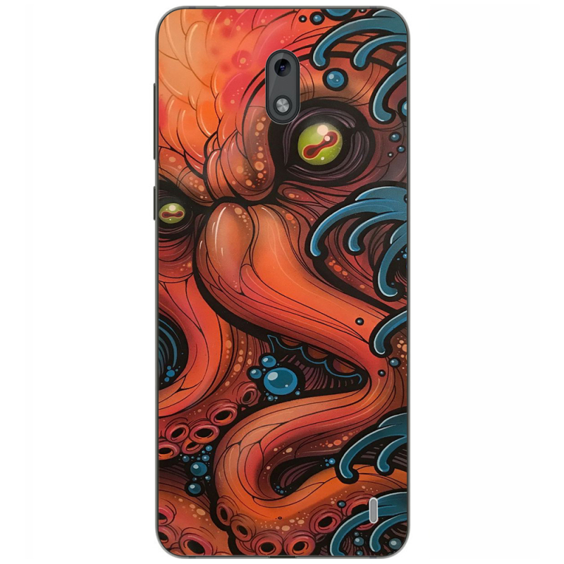 Чехол Uprint Nokia 2 Octopus