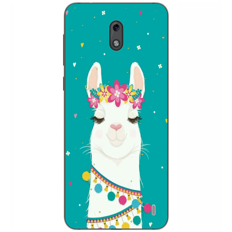 Чехол Uprint Nokia 2 Cold Llama