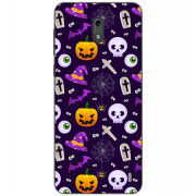 Чехол Uprint Nokia 2 Halloween Purple Mood