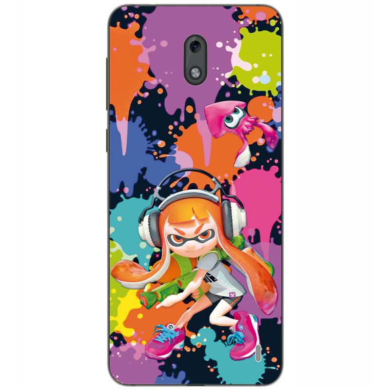 Чехол Uprint Nokia 2 Splatoon Inklings