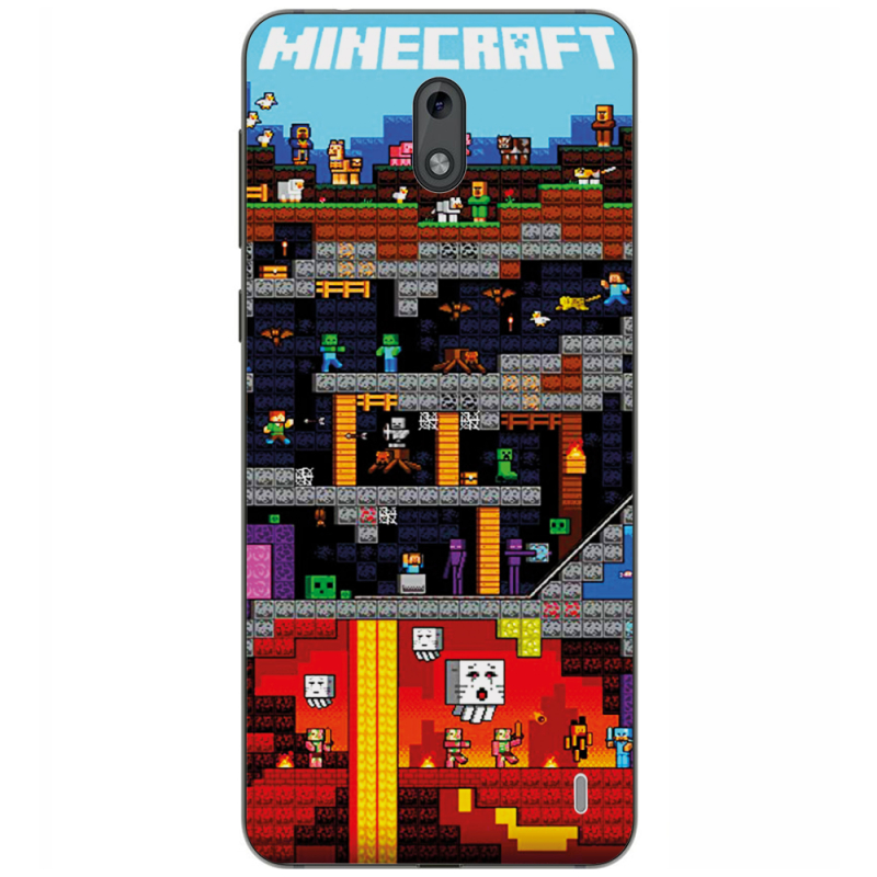 Чехол Uprint Nokia 2 Minecraft Lode Runner