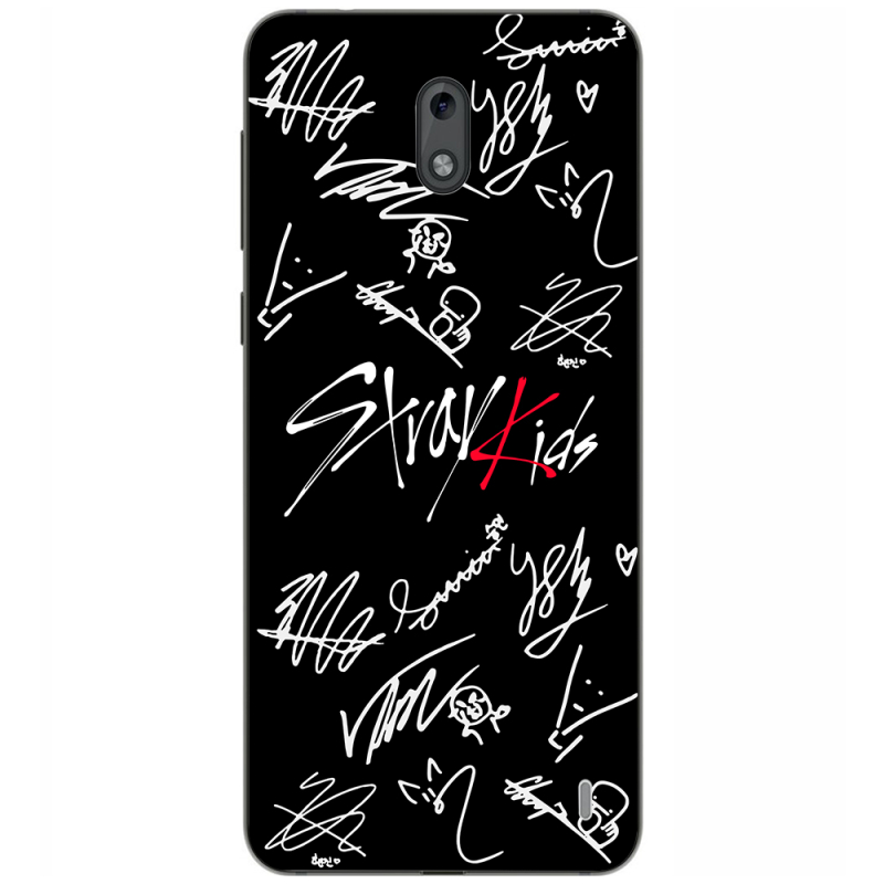 Чехол Uprint Nokia 2 Stray Kids автограф