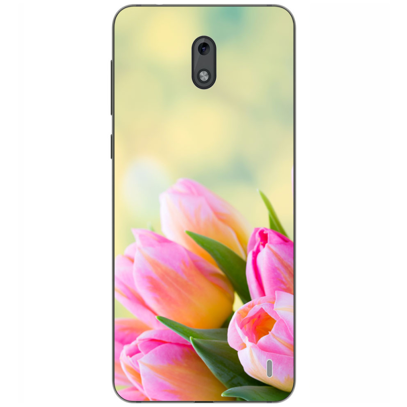 Чехол Uprint Nokia 2 Bouquet of Tulips