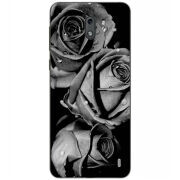 Чехол Uprint Nokia 2 Black and White Roses