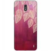 Чехол Uprint Nokia 2 Gold Leaves