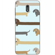 Чехол Uprint Nokia 2 Dachshund