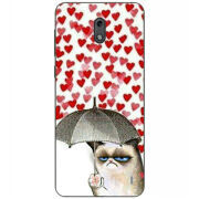 Чехол Uprint Nokia 2 Raining Hearts