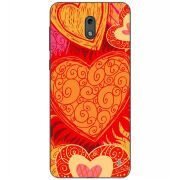 Чехол Uprint Nokia 2 Warm Hearts