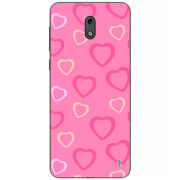 Чехол Uprint Nokia 2 Sugar Hearts