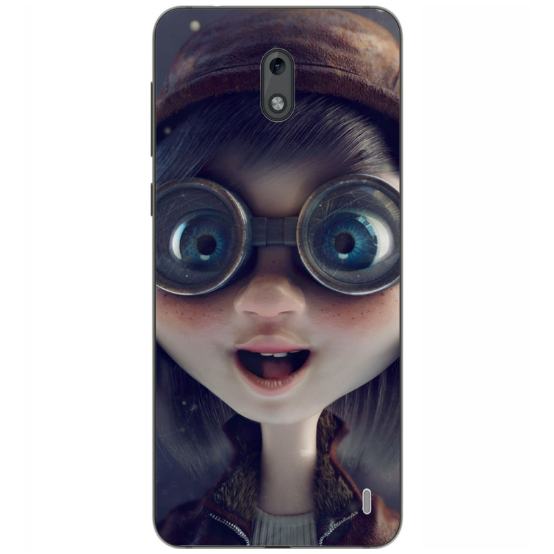 Чехол Uprint Nokia 2 Blue Eyes