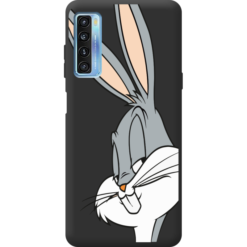 Черный чехол BoxFace TCL 20L Lucky Rabbit