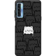 Черный чехол BoxFace TCL 20L 