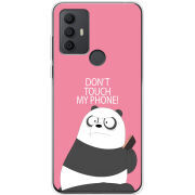 Чехол BoxFace TCL 30 SE Dont Touch My Phone Panda