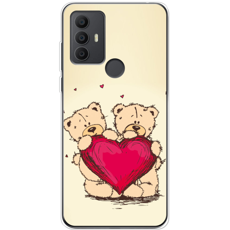 Чехол BoxFace TCL 30 SE Teddy Bear Love