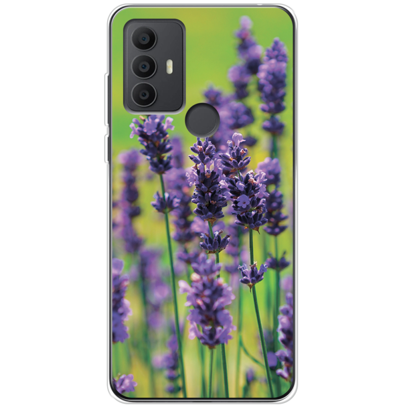 Чехол BoxFace TCL 30E Green Lavender