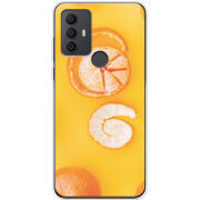 Чехол BoxFace TCL 30E Yellow Mandarins