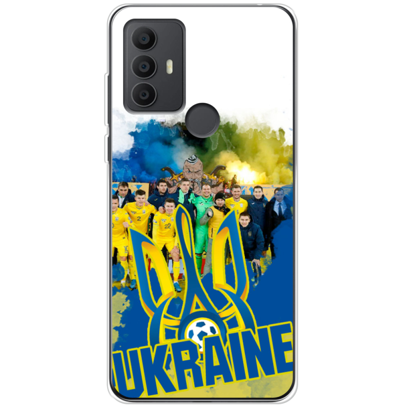 Чехол BoxFace TCL 30E Ukraine national team