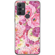 Чехол BoxFace TCL 30E Pink Peonies