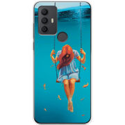 Чехол BoxFace TCL 30E Girl In The Sea