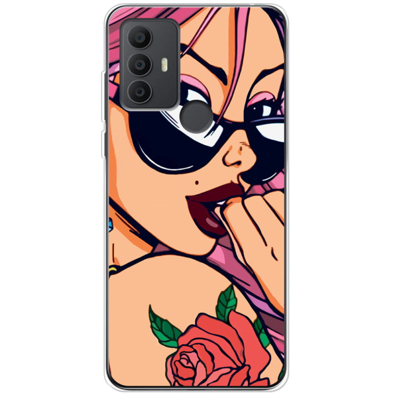 Чехол BoxFace TCL 30E Pink Girl