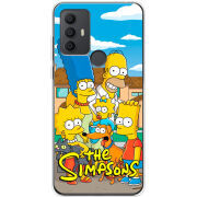 Чехол BoxFace TCL 30E The Simpsons