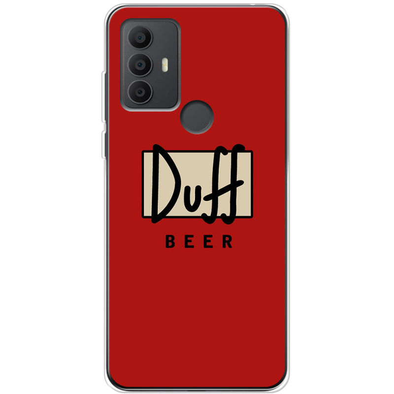 Чехол BoxFace TCL 30E Duff beer