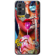 Чехол BoxFace TCL 30E Colorful Girl