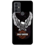 Чехол BoxFace TCL 30E Harley Davidson and eagle