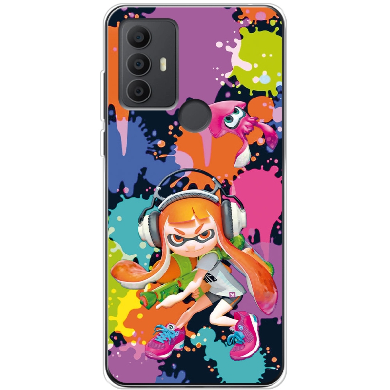 Чехол BoxFace TCL 30E Splatoon Inklings