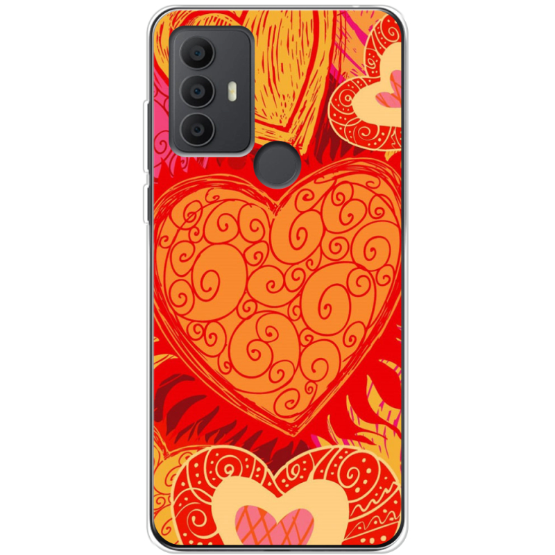 Чехол BoxFace TCL 30E Warm Hearts