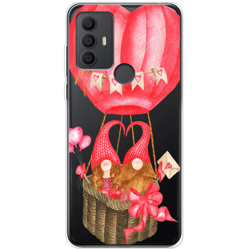 Прозрачный чехол BoxFace TCL 30E Valentine Dwarfs