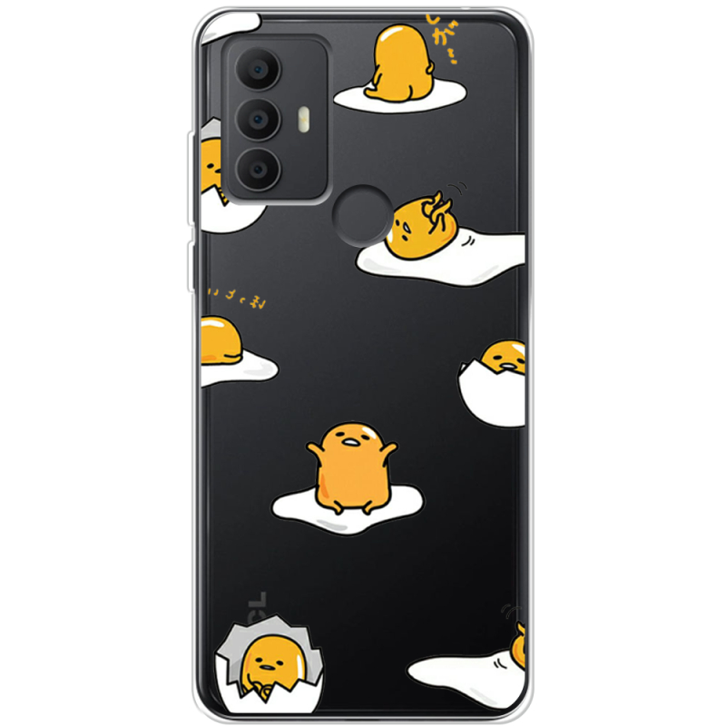 Прозрачный чехол BoxFace TCL 30E Gudetama